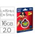 Memoria usb emtec flash 16 gb usb 20 collector wonder woman