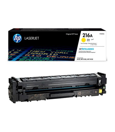 Toner hp 216a laserjet pro m155 mfp m182n mfp m183fw amarillo 850 paginas