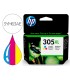 Ink jet hp 305xl deskjet 1210 1212 1255 2732 2752 4155 4158 envy 6020 6052 6055 6420 tricolor 200