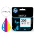 Ink jet hp 305 deskjet 1210 1212 1255 2732 2752 4155 4158 envy 6020 6052 6055 6420 tricolor 100