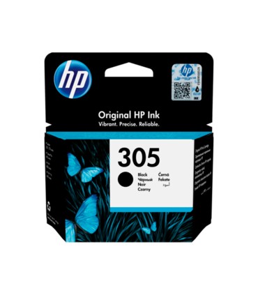 Ink jet hp 305 deskjet 1210 1212 1255 2732 2752 4155 4158 envy 6020 6052 6055 6420 negro 120