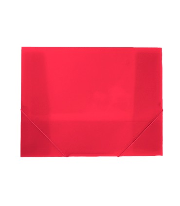 Carpeta liderpapel portadocumentos polipropileno dina4 rojo translucido lomo 50 mm