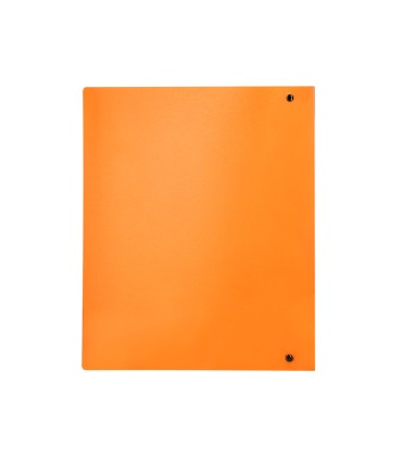 Carpeta liderpapel 4 anillas mixtas 40 mm polipropileno din a4 naranja fluor opaco