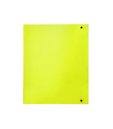 Carpeta liderpapel 4 anillas mixtas 40 mm polipropileno din a4 amarillo fluor opaco