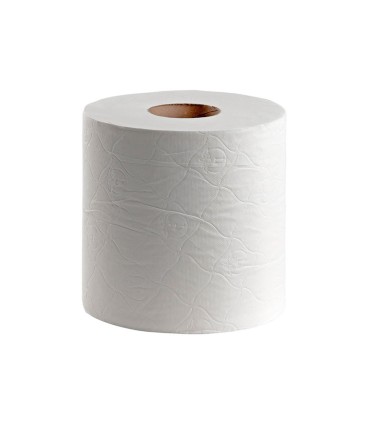 Papel secamanos dahi 2 capas celulosa lisa 210 mm x 150 mt paquete de 6 rollos