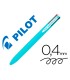 Boligrafo pilot super grip g 4 colores retractil sujecion de caucho tinta base de aceite cuerpo color azul