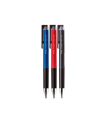 Boligrafo pilot synergy point retractil sujecion de caucho tinta gel 05 mm rojo