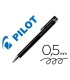 Boligrafo pilot synergy point retractil sujecion de caucho tinta gel 05 mm negro