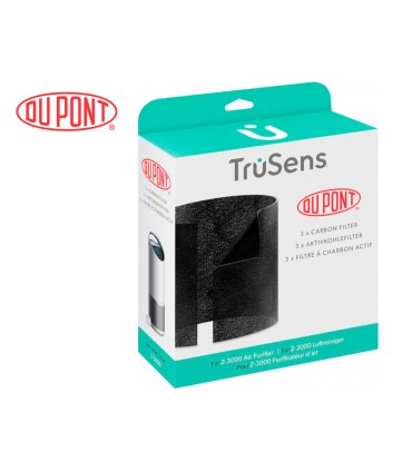 Filtro de carbono leitz dupont para purificador de aire trusens z 3000 pack de 3 unidades