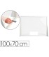 Pantalla de proteccion q connect carton formato horizontal 100x70 cm