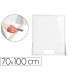 Pantalla de proteccion q connect carton formato vertical 70x100 cm