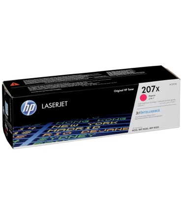 Toner hp 207x color laserjet pro m282nw m283fdn m283fdw magenta 2450 paginas