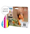 Ink-jet epson 378 xl expression home xp-8605 / 15000 / 8500 negro amarillo cian magenta cian claro