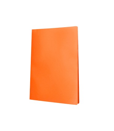 Carpeta liderpapel escaparate 80 fundas polipropileno din a4 naranja fluor opaco