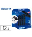 Boligrafo pelikan jazz black diamond expositor de 12 unidades