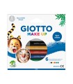 Set giotto make up 6 lapices cosmeticos colores clasicos