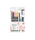 Set watercoloring tombow set floral 9 piezas