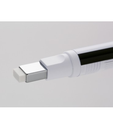 Portagomas tombow con clip mono zero punta rectangular 25x5 mm