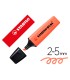 Rotulador stabilo boss fluorescente 70 pastel coral meloso