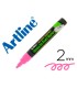 Rotulador artline pizarra epd 4 color rosa fluorescente opaque ink board punta redonda 2 mm