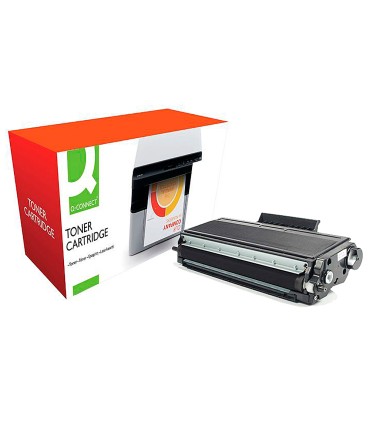 Toner compatible q connect brother tn3480 hl l5000 l5100 l5200 l6300 l6400 negro 8000 paginas