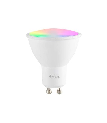 Bombilla ngs bulb wifi led gleam 510c halogena colores 5w 460 lumenes base gu10 regulable en intesidad