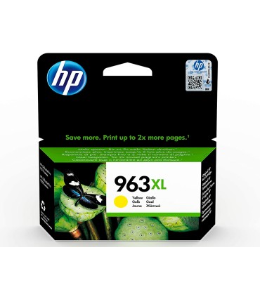 Ink jet hp 963 xl officejet pro 9010 9020 9022 9023 9025 amarillo 1600 paginas