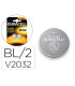 Pila duracell alcalina boton cr2032 blister 2 unidades