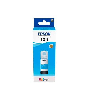 Ink jet epson ecotank 104 et 2710 2711 2712 2720 2726 4700 cian 7500 paginas