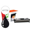 Toner q-connect compatible hp cf217a laserjet pro m102 / m130 negro