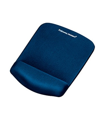 Alfombrillas fellowes para raton foam fusion plush touch azul 25x184x238 mm