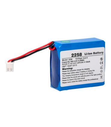 Bateria de litio q connect recargable kf17282 para detector de billetes falsos kf14930