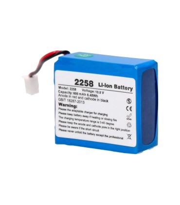 Bateria de litio q connect recargable kf17282 para detector de billetes falsos kf14930