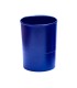 Cubilete portalapices q connect azul opaco plastico redondo diametro 75 mm alto 100 mm