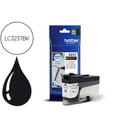 Ink jet brother lc3237 hl j6000dw hl j6100dw mfc j5945dw mfc j6945dw mfc j6947dw 3000 pag negro