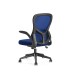 Silla giratoria q connect base metal regulable en altura 91075mm alto 610mm ancho 550mm profundidad azul