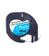 Cinta q connect 12mm x 4mt negro ultra azul para maquina letratag