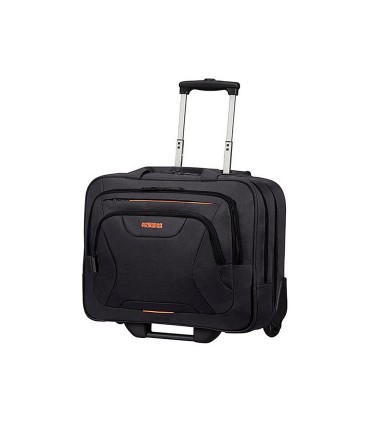 Maletin samsonite american tourister work para portatil de 156 con ruedas y compartimento para ropa color