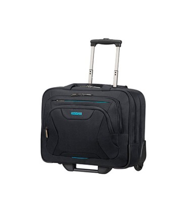 Maletin samsonite american tourister work para portatil de 156 con ruedas y compartimento para ropa color