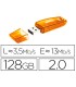 Memoria usb emtec flash c410 128 gb 20 naranja