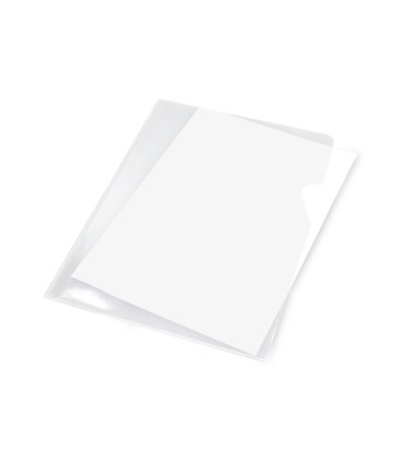 Carpeta dossier unero plastico q connect folio 120 micras transparente