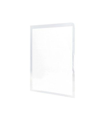 Carpeta dossier unero plastico q connect folio 120 micras transparente