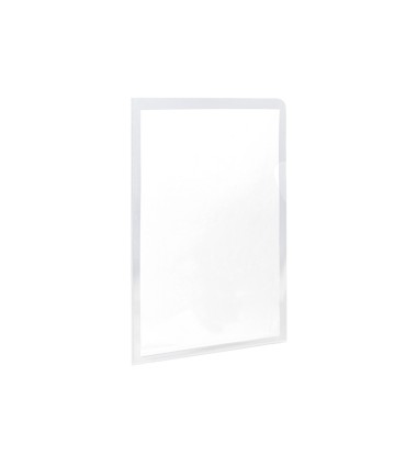 Carpeta dossier unero plastico q connect folio 120 micras transparente