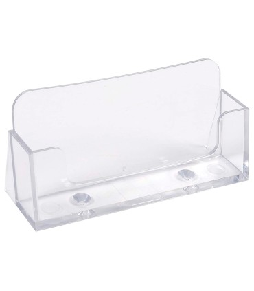 Portatarjetas de visita exacompta metacrilato cristal 34x102x47 mm