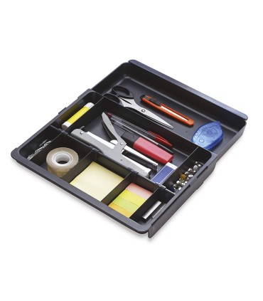 Bandeja organizadora exacompta drawinsert de cajones color negro 298x246x36 mm