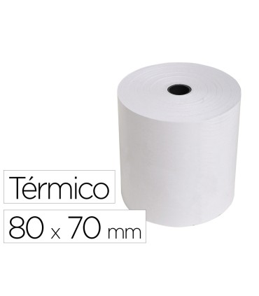 Rollo sumadora exacompta termico 80 mm x 70 mm 55 g m2 sin bisfenol a