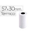 Rollo sumadora exacompta termico 57 mm x 30 mm 55 g/m2 sin bisfenol a