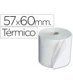 Rollo sumadora exacompta termico 57 mm x 60 mm 55 g/m2 sin bisfenol a