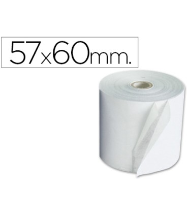 Rollo sumadora exacompta electro 57 mm x 60 mm 60 g m2