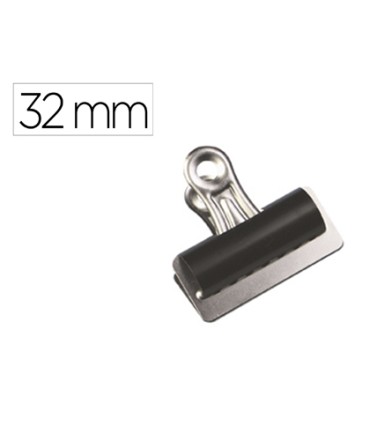 Pinza metalica q connect pala fija 32 mm caja de 10 unidades